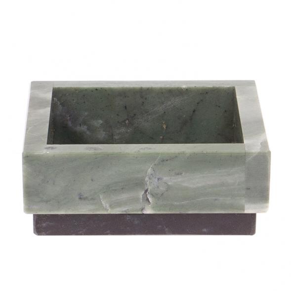 Подставка под скрепки камень офиокальцит 125554