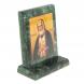 Икона настольная Серафим Саровский малая змеевик 7,5х3,5х8 см 120962