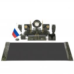 Настольный набор из змеевика "Директор"