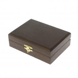 Металлическая визитница "Герб России" в подарочном футляре Златоуст