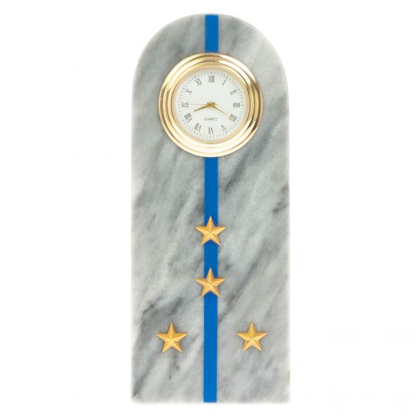 Часы-погон &amp;quot;Капитан МЮ &amp;quot; камень мрамор 129156