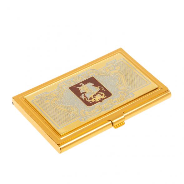 Карманная визитница &amp;quot;Георгий Победоносец&amp;quot; Златоуст 121631