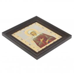 Икона "Ксения Петербуржская" багет 22,5х23,5х2 см Златоуст