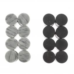 Фишки для игры в нарды 30 мм змеевик мрамор