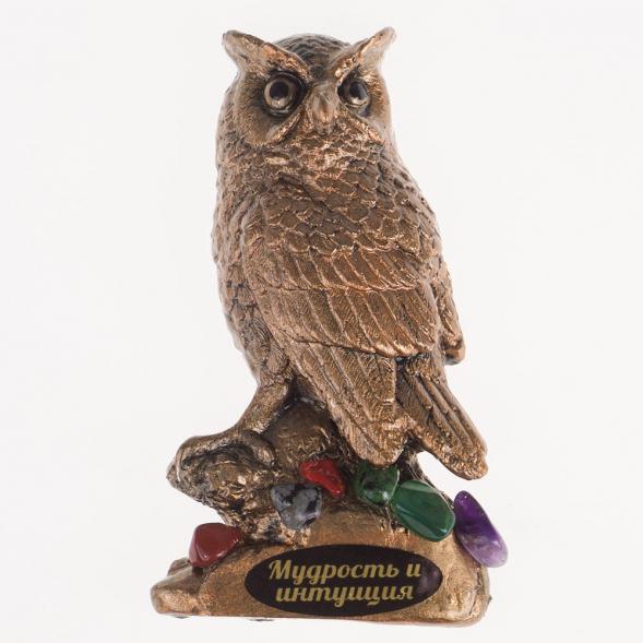 Магнит &amp;quot;Филин&amp;quot; самоцветы 119114