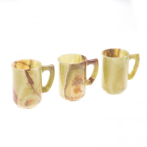 Пивная кружка из оникса 8,5х12,5 см 340 мл (3,5х5) 124657