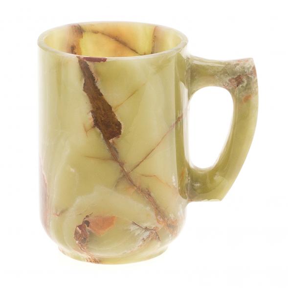 Пивная кружка из оникса 8,5х12,5 см 340 мл (3,5х5) 124657