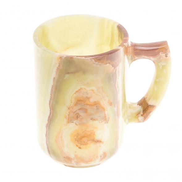 Пивная кружка из оникса 8,5х12,5 см 340 мл (3,5х5) 124657