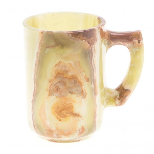 Пивная кружка из оникса 8,5х12,5 см 340 мл (3,5х5) 124657