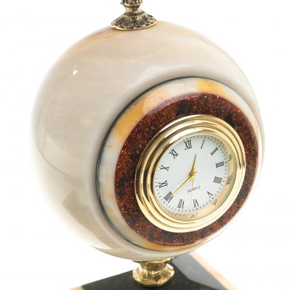 Письменный мини-набор &amp;quot;Святой Георгий&amp;quot; камень мрамор 121635