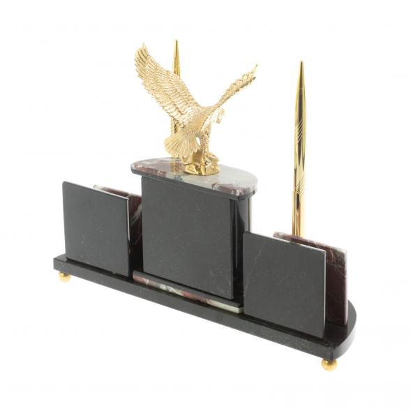 Письменный набор &amp;quot;Горный орел&amp;quot; бронза креноид 127313