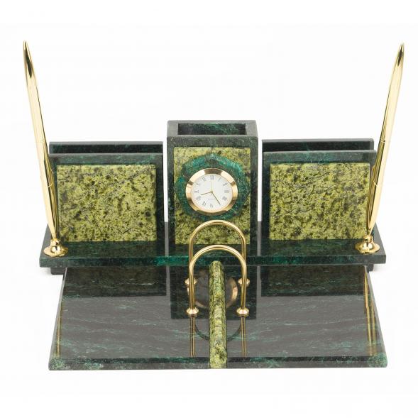 Письменный прибор &amp;quot;Офисный&amp;quot; с подставкой под перекидной календарь 118106