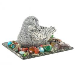 Сувенир из мрамолита "Утка"