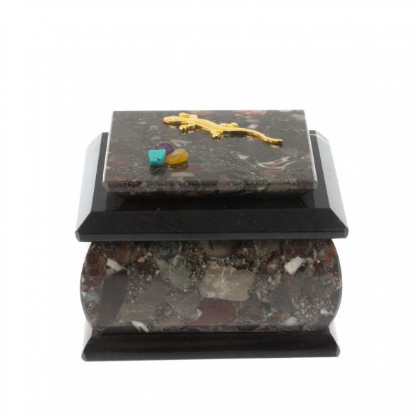 Шкатулка из камня конгломерат &amp;quot;Оригинал&amp;quot; 128866