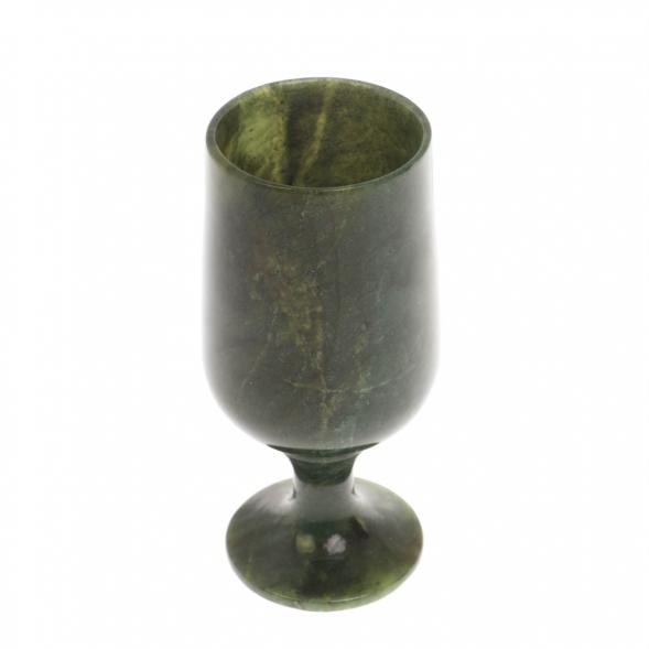 Фужер камень нефрит 5,5х12 см 121260