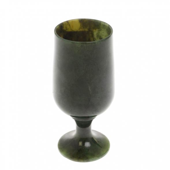 Фужер камень нефрит 5,5х12 см 121260