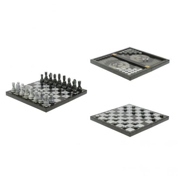 Шахматный набор 3 в 1: Шахматы Шашки Нарды &amp;quot;Герб СССР&amp;quot; 127235