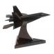 Сувенир &amp;quot;Самолет СУ - 57&amp;quot; из коричнево-серого обсидиана 128715