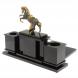 Настольный набор &amp;quot;Конь с попоной&amp;quot; из яшмы и долерита 129974