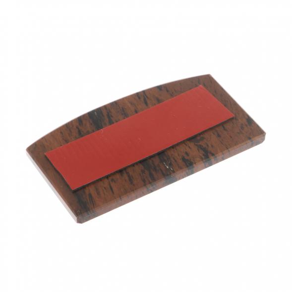 Икона в машину из коричневого обсидиана &amp;quot;Молитва водителя&amp;quot; 8,5х4,5 см 127872