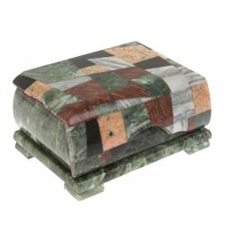 Шкатулка с мозаикой 17х11х7,5 см