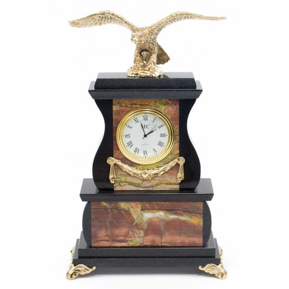 Часы &amp;quot;Орел&amp;quot; яшма 115049