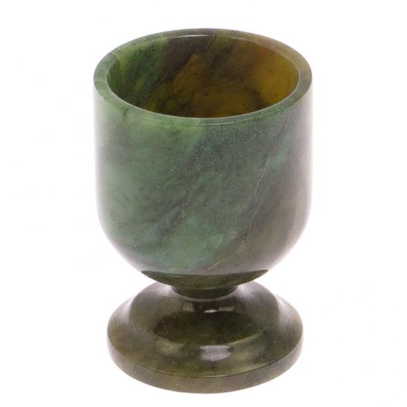 Рюмка из нефрита 4,3х4,3х6 см 125322