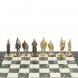 Шахматы подарочные &amp;quot;Богатыри&amp;quot; из мрамора и змеевика 44х44 см 127560