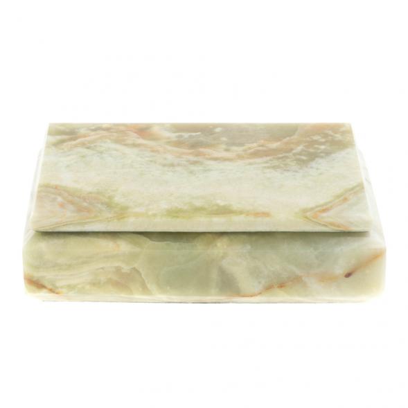Шкатулка из оникса 15х10,5х5 см (4х6) 123950