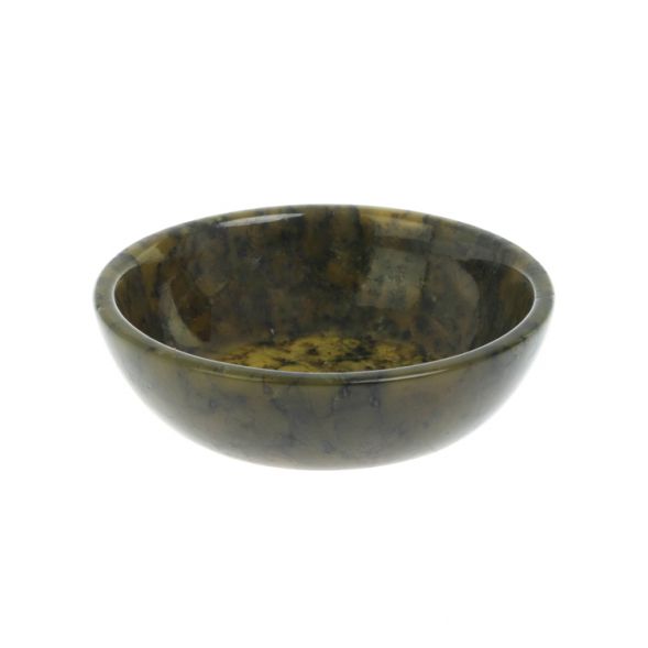 Соусник из нефрита 9х9х2,5 см 65 мл 128104