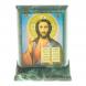 Икона &amp;quot;Спаситель&amp;quot; змеевик 8х4х9,5 см 123500
