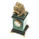 Настольные часы &amp;quot;Медведь сидит&amp;quot; змеевик 117533