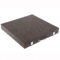 Шахматы подарочные &amp;quot;Богатыри&amp;quot; мрамор змеевик 40х40 см