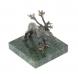 Статуэтка &amp;quot;Северный олень&amp;quot; из бронзы и змеевика 128264