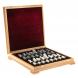 Шахматный ларец &amp;quot;Средневековье&amp;quot; доска бук 43,5х43,5 см 123763