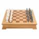 Шахматный ларец &amp;quot;Средневековье&amp;quot; доска бук 43,5х43,5 см 123763