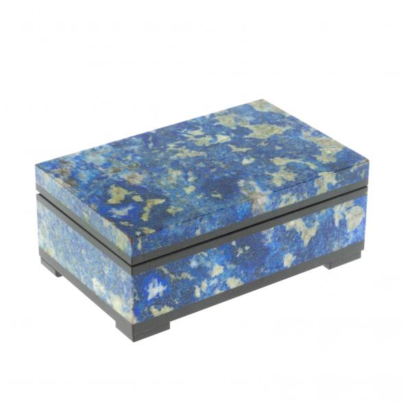 Шкатулка из лазурита 12,5х7,5х5 см 129446
