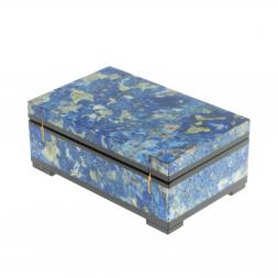 Шкатулка из лазурита 12,5х7,5х5 см