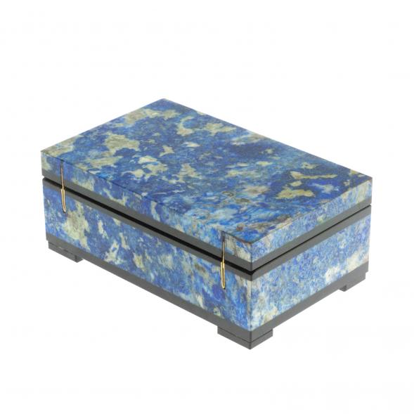 Шкатулка из лазурита 12,5х7,5х5 см 129446