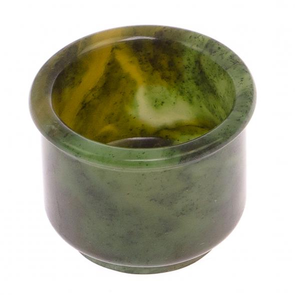 Стопка для саке из нефрита 4х4х3 см 125327