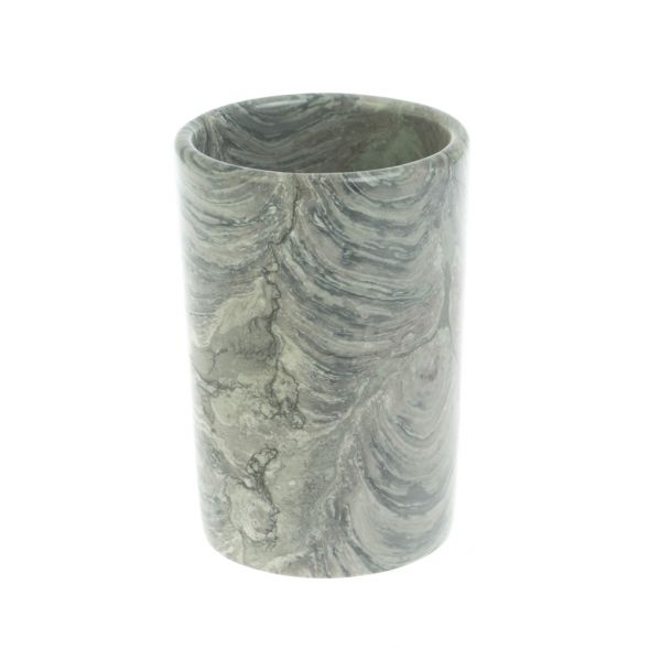 Стакан из рифейского мрамора 7х7х10 см 210 мл 128107