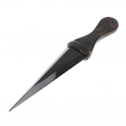 Нож декоративный "Бизнес" из обсидиана 20х4х1,5 см