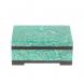 Шкатулка из камня амазонит 11х7,5х5 см 127164