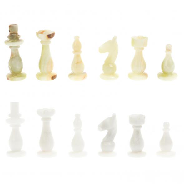 Шахматы из оникса &amp;quot;Стандарт&amp;quot; доска 30х30 см люкс оникс мрамор 127325