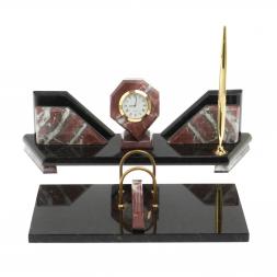 Настольный набор из камня "Эталон" креноид