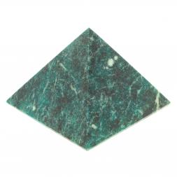 Пирамида 5,5х5,5х3,5 см камень змеевик