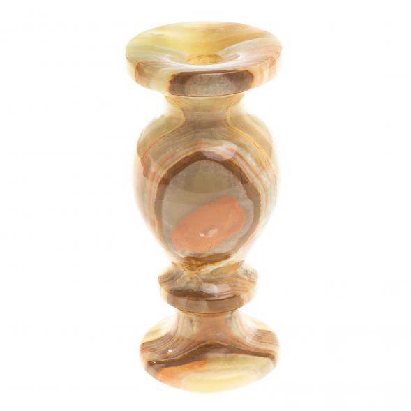 Подсвечник для церковной свечи из оникса 4х8,5 см (1,5х3,5) 123957