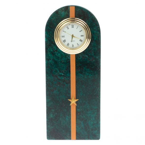 Часы &amp;quot;Погон младший лейтенант МЧС&amp;quot; камень змеевик 129021