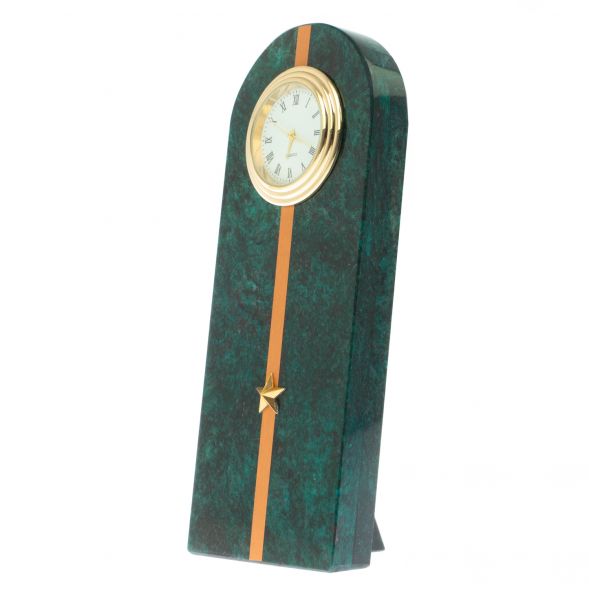 Часы &amp;quot;Погон младший лейтенант МЧС&amp;quot; камень змеевик 129021