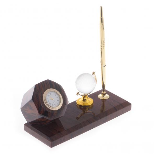 Мини-набор &amp;quot;Бочка&amp;quot; камень обсидиан коричневый 122144